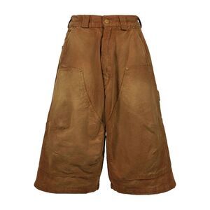 Willy Chavarria Brown Shorts - Bermuda Shorts Men